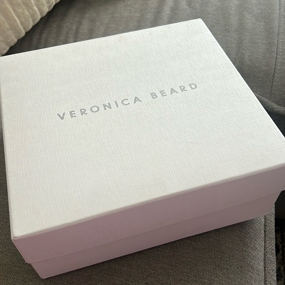 NEW Veronica Beard Hardie Woven Leather Clogs Hazelwood nude 7.5 Boho Earthy - Picture 3 of 6